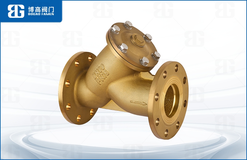 黃(huang)銅法蘭過濾(lǜ)器