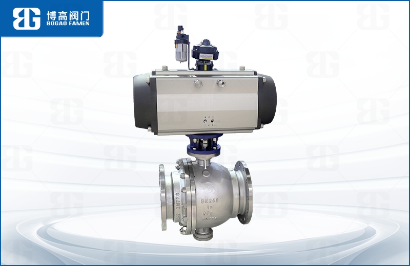 氣動不(bú)鏽鋼固(gu)定式球(qiu)閥